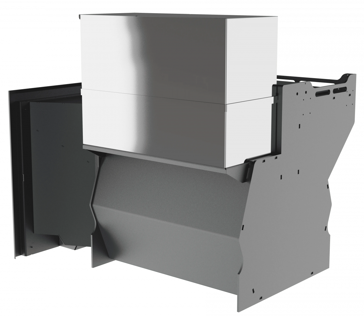 Банный камин 800, сталь фото в Казани