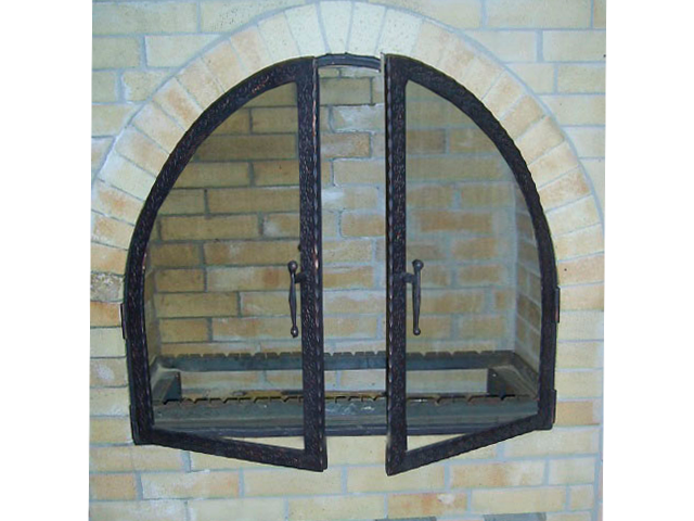 Дверь каминная полукруглая фото в Казани