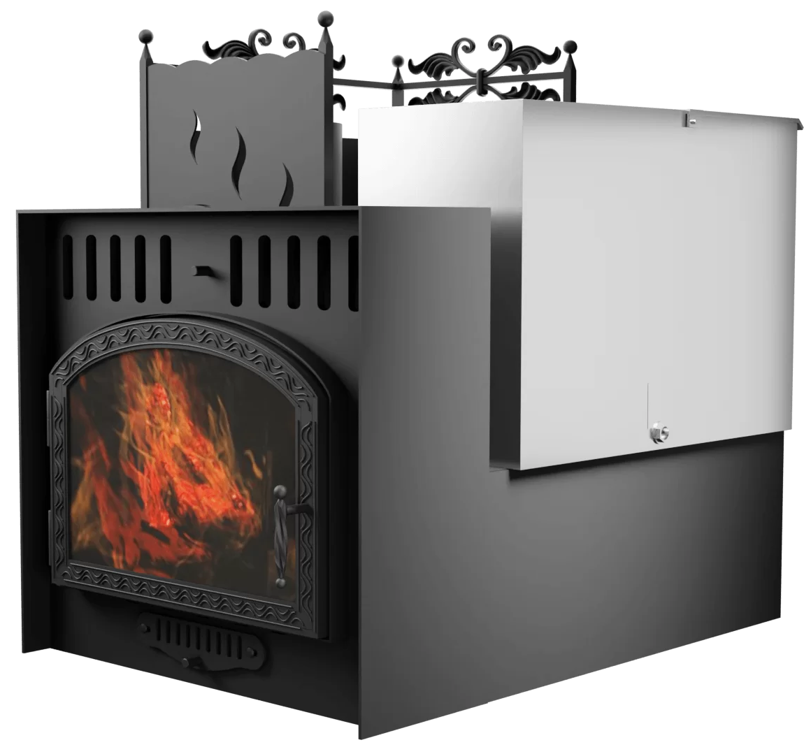 Горыныч 3 СВОП, каменка с левой стороны, большая дверь со стеклом фото в Казани