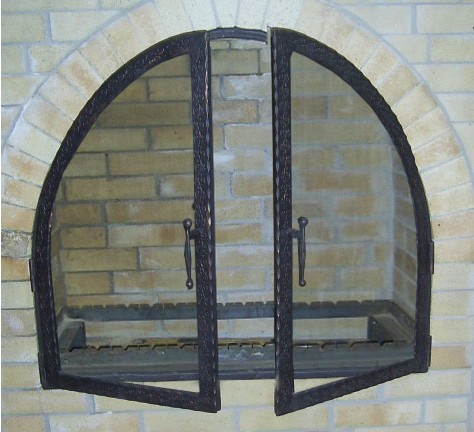 Дверь каминная полукруглая фото в Казани