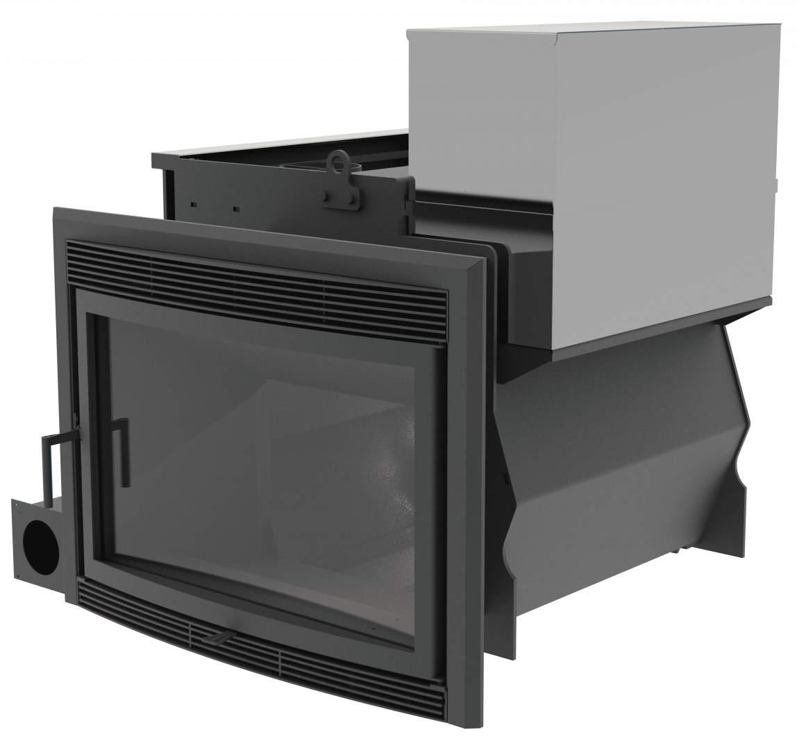 Банный камин 800, сталь фото в Казани