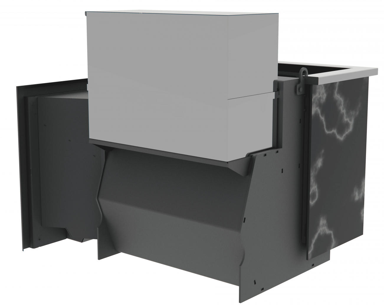 Банный камин 800, AISI 430 фото в Казани