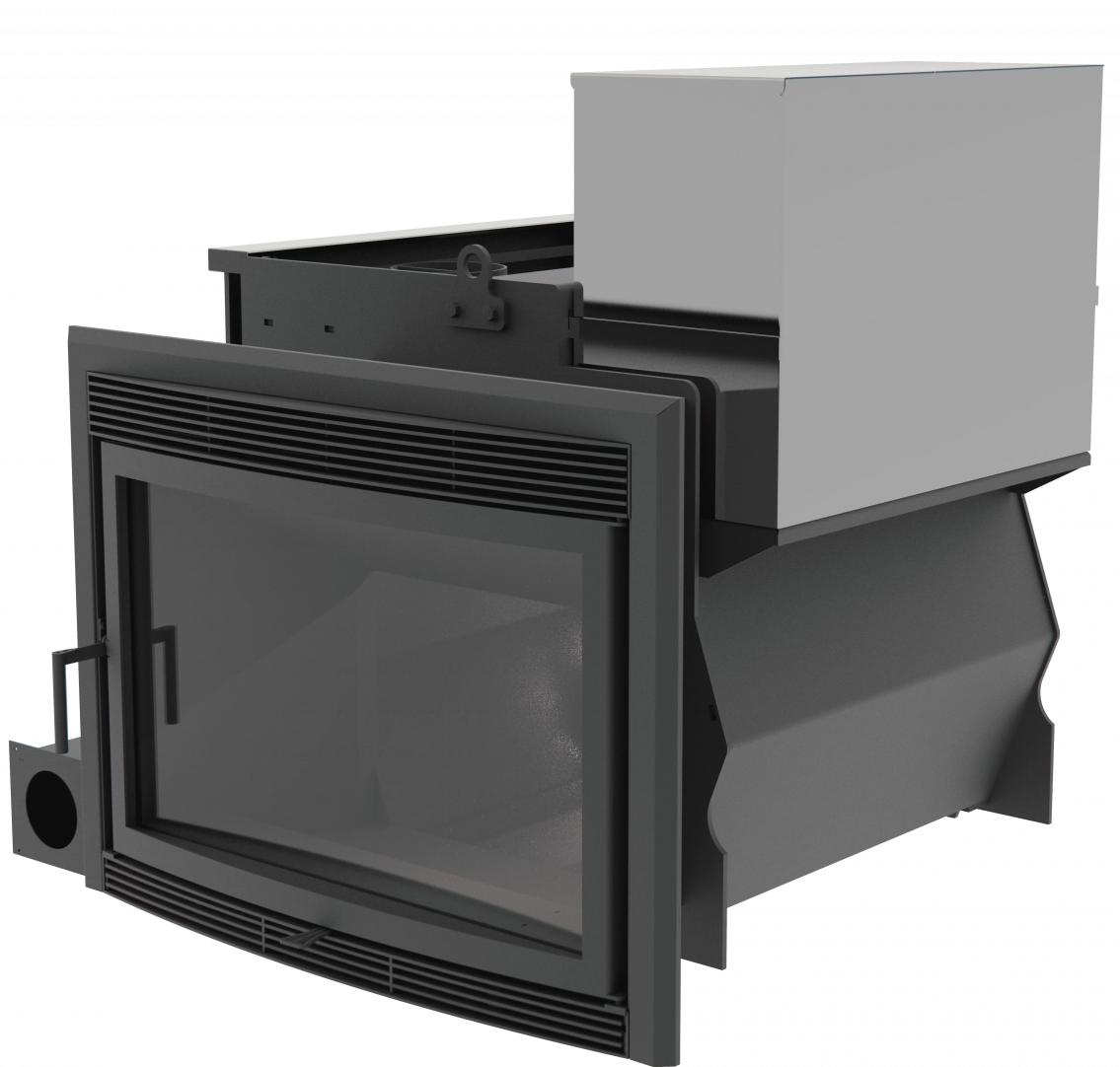 Банный камин 800, сталь фото в Казани