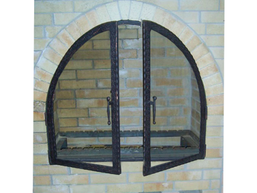 Дверь каминная полукруглая фото в Казани