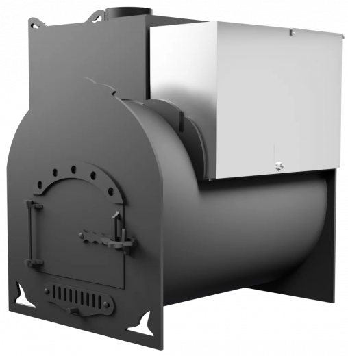 Печь Горыныч Мини, каменка с левой стороны фото в Казани