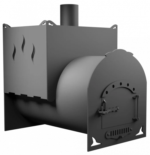 Печь Горыныч Мини, двойная каменка фото в Казани