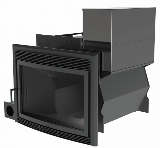 Банный камин 500, сталь+СВО фото в Казани