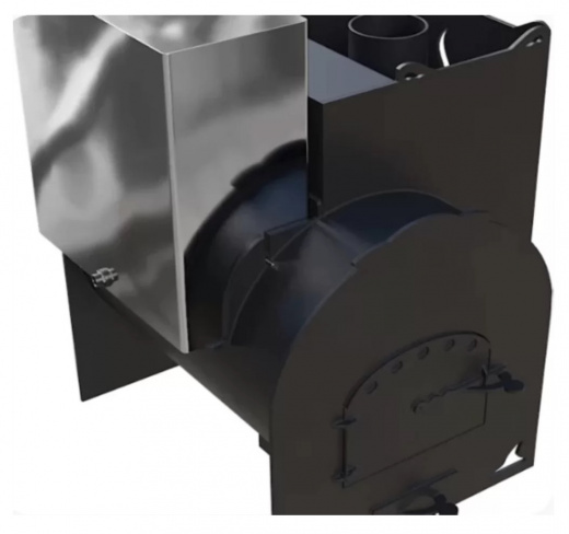 Печь Горыныч Мини, каменка с правой стороны фото в Казани