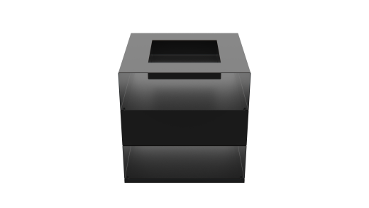 Очаг "Пламенный куб" фото в Казани