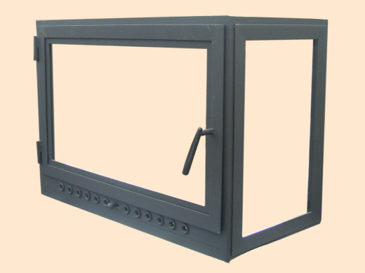 Дверь каминная угловая фото в Казани